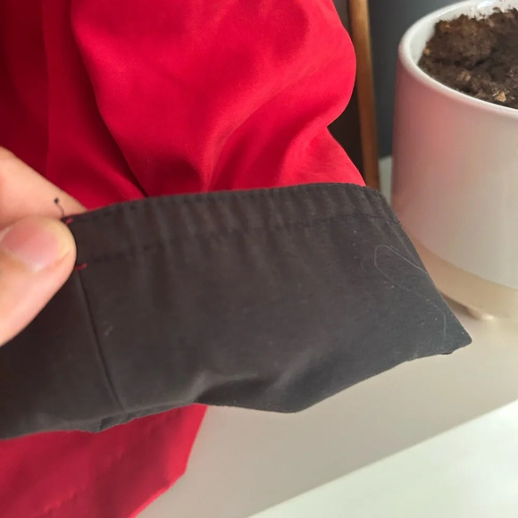 Y2K Apropos Red and Black Jacket XS - Picture 8 of 16